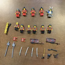 LEGO vintage Castle Samurai/Ninja Lot Minifigures and accessories