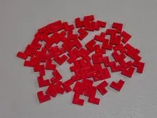 Lego Qty 70 - Red - 2420 Plate 2 x 2 Corner - NEW