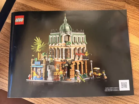 Lego Creator Boutique Hotel Instruction Manual for 10270 (manual only)
