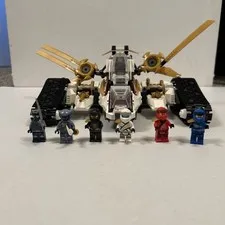 LEGO Ninjago Masters of Spinjitzu Legacy Ultra Sonic Raider 71739 99% complete 