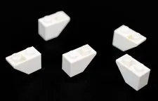 5 LEGO White 2x1 Inverted Slope 45° angle sloped brick angled 1x2 3665 366501