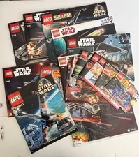 LEGO Star Wars Instruction Manuals Booklets Lot of 17