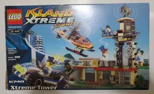LEGO Island Xtreme Stunts Xtreme Tower 6740 missing few Characters / Parts only