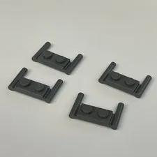 Lego 3839 Dark Gray Replacement Parts Pieces Lot of 4