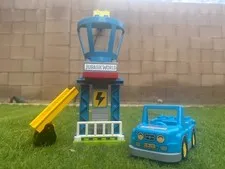 LEGO DUPLO 10880 JURASSIC WORLD PARK DINOSAUR PLAYSET TOWER LADDER FENCE LOT SET