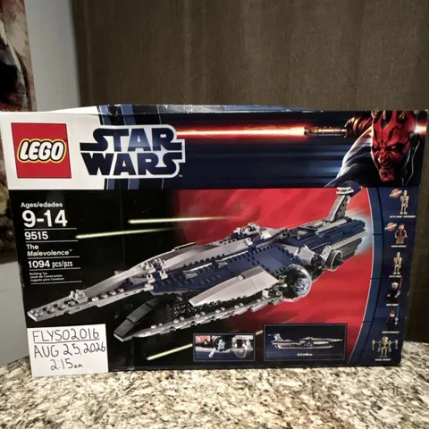 Star Wars The Malevolence 9515 (NISB) 1094 pcs Complete Set Box 
