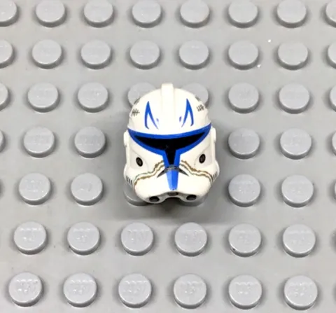 Lego P2 Captain Rex Minifigure Helmet Sw0450, Pristine Condition, HTF, Rare.