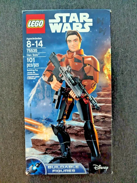 LEGO Star Wars Han Solo 75535 Buildable Figure - New Sealed (Box Edge Wear)