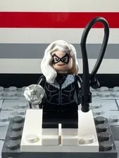 Retired LEGO Black Cat Minifigure sh0715 Marvel Spider-Man Daily Bugle Set 76178