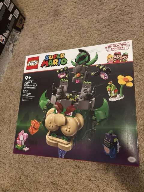 LEGO 72042 Super Mario Prince Florian & Castle Bowser Brand New