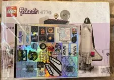 New LEGO Friends: Space Academy 41713 Instructions w/ Stickers in Wrap