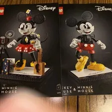 LEGO MICKEY MINNIE MOUSE Buildable Characters Instruction Book Set 43179 Disney