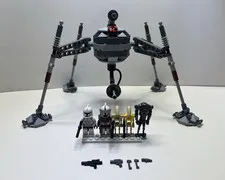 LEGO Star Wars: Separatist Spider Droid (7681) 99.9% Complete RARE Commander Fox