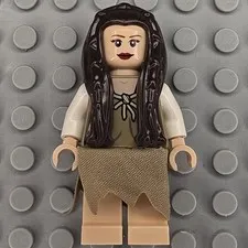 Lego Star Wars Minifigure SW0504 Princess Leia Endor Outfit Loose Hair