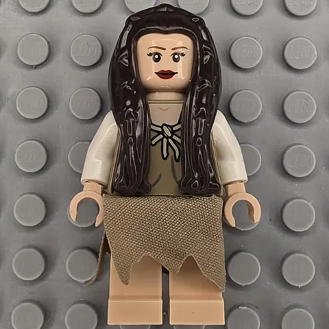 Lego Star Wars Minifigure SW0504 Princess Leia Endor Outfit Loose Hair