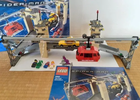 LEGO Spider-Man The final showdown 4852 In 2003 Used Retired W/Manual & Box
