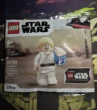 LEGO Star Wars 30625 Luke Skywalker with Blue Milk Polybag Minifigure 6pc