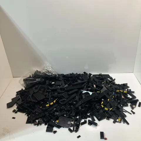 LEGO Lot 4lb 12oz of Black Random Lego Pieces Specialty pieces