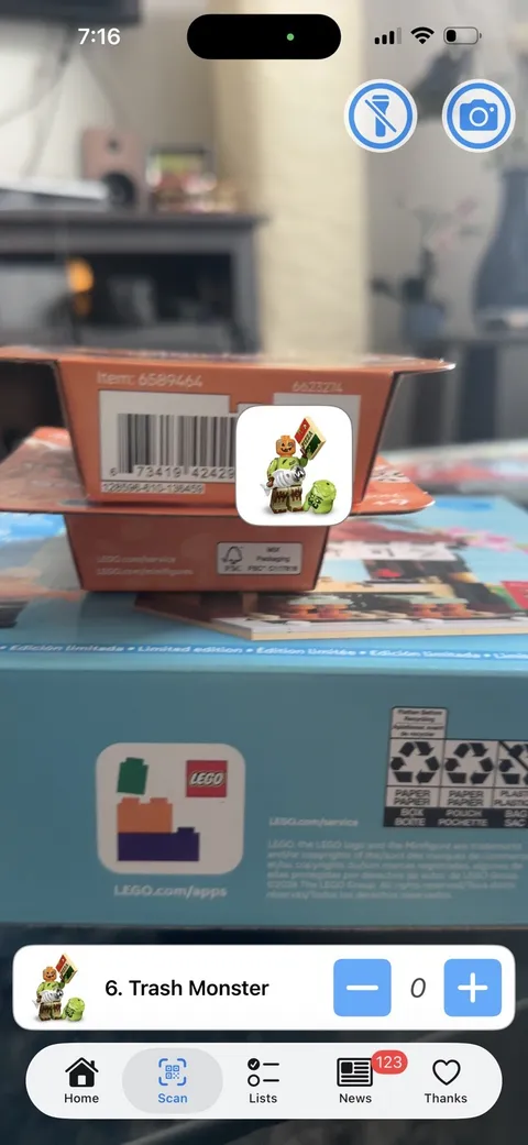 LEGO Minifigures Series 29 Trash Monster 71052 Collectible Minifigure Box