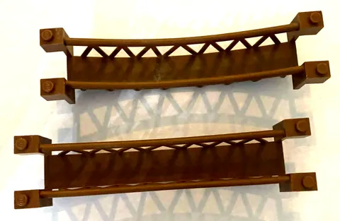 VINTAGE LEGO PIRATE SHIP PARTS - (X2) ROPE BRIDGES