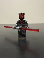 Lego Star Wars Darth Maul - Silver Armor With Printed Legs Minifigure (sw1155)