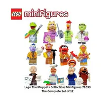 Lego The Muppets Minifigure Series - 71033 - Complete Set of 12 - NEW & SEALED