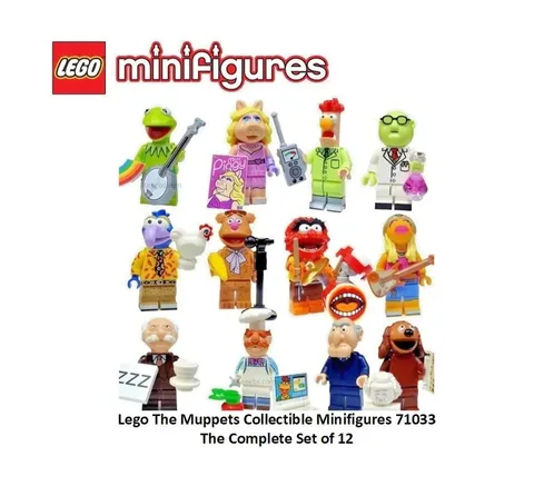 Lego The Muppets Minifigure Series - 71033 - Complete Set of 12 - NEW & SEALED
