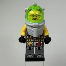 LEGO Atlantis Diver 6 Minifigure Jeff Fisher atl014 7978 CMF Retired Vintage
