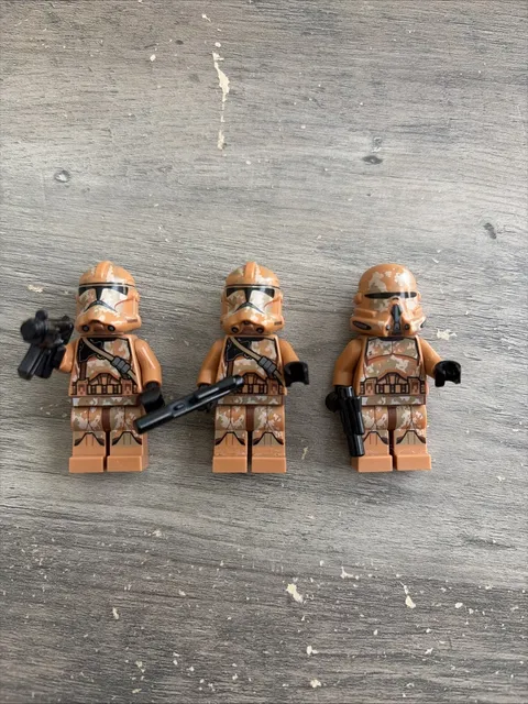 LEGO Star Wars Geonosis Troopers (75089) Camouflage With Weapons