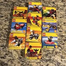 Complete LEGO Retired Shell Promo Sets (2535-2544) Sealed New Complete