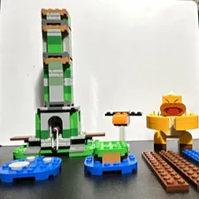 LEGO Super Mario: Sumo bro topple tower