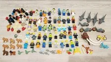 LEGO Minifigure CITY Animals Bike Lot Set Bulk Sale