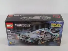LEGO Speed Champions 77256 Time Machine from Back To The Future DMC Delorean