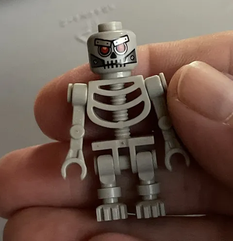 Lego Movie Robo Skeleton Minifigure