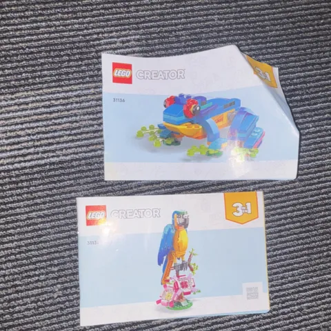 LEGO Creator 31136 Illustrated English Instruction Manual Booklet