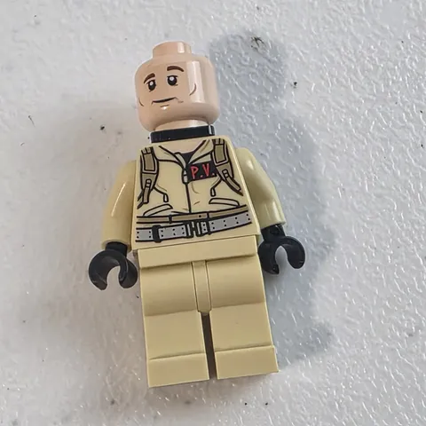 LEGO Dimensions Ghostbusters Dr. Peter Venkman Minifigure 71228 Missing Hair