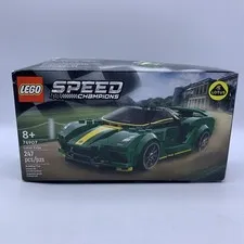 LEGO Speed Champions 76907 Lotus Evija 247 Pieces Retired Sealed NEW Box Damage