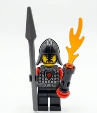 Lego Dragon Knight Scale Mail Cas525 Minifigure W/ Spear and Torch