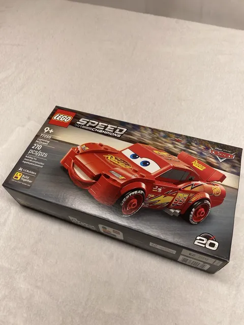 LEGO 77255 Speed Champions Lightning McQueen Disney Pixar Cars (270 Pcs) - NEW