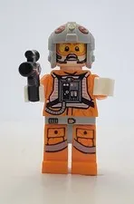 Lego Star Wars Minifigures- Snowspeeder Rebel Pilot 75074, sw0607