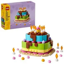 LEGO Birthday Party Cake - Building Toy for Boys & One Size, Multicolor