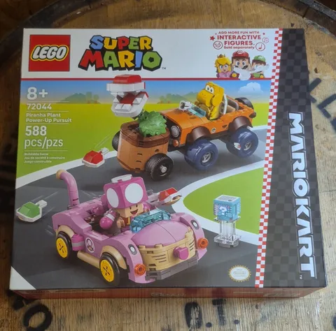 LEGO Super Mario Mario Kart Piranha Plant Pursuit 72044 588 pcs