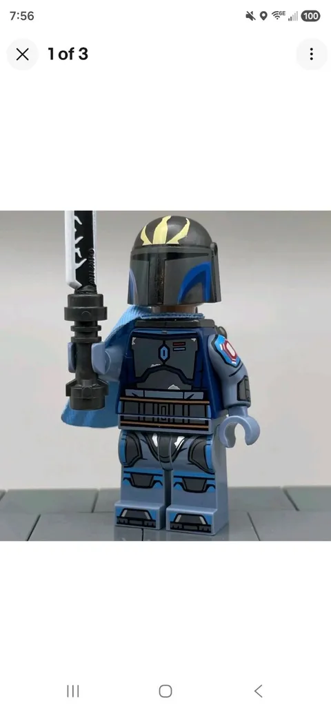 Lego Starwars Light Custom The Aristocratic Ruler Pre Vizsla Minifigure 