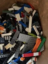 10 Pounds Bulk LEGO LOT of Vintage Bricks, LEGO People Parts & Tires+ Nice Mix!