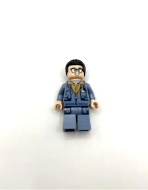 LEGO Jurassic World Danny Nedermeyer Minifigure Legend of Isla Nublar 75935