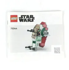LEGO® Star Wars™ Instruction Manual Book 6449309 for Set 75344 Boba Microfighter