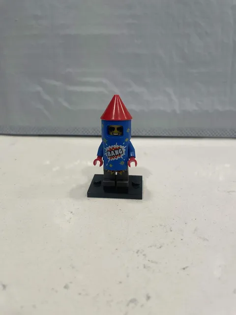LEGO® Collectible Party Minifigures Series 18 Fireworks Rocket Guy 71021