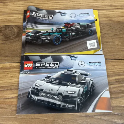 LEGO Speed Champions Mercedes AMG Petronas - INSTRUCTION MANUALS ONLY - 76909 EC