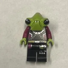 Lego Alien Pilot ac002 Alien Conquest 7050 7067 7052 Minifigure