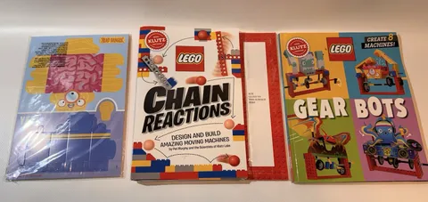 LEGO Activity Books Chain Reactions Gear Bots Books Only